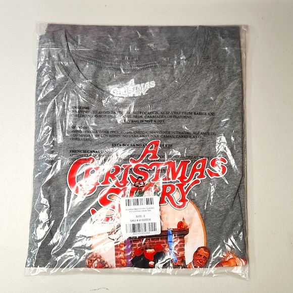 ❤️NWT VINTAGE TORRID TEE - A CHRISTMAS STORY COTTON HOLIDAY TOP - PLUS SIZE - Picture 4 of 10